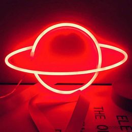 LED Neon Sign LED Neon Sign Universe Panel Light Business Sign for Bar Atmosphere Hanging Lamp Holiday Wedding Home Decor R230613