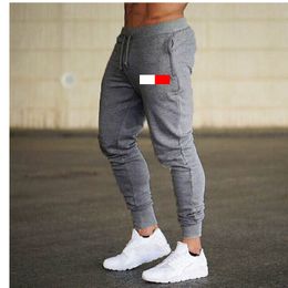 Mens Pants Hoodies Designer Tracksuits Drawstring Mid Patchwork Cotton Sweatpants Sets Luxury Designer Cargo Pant Spring Fashion stack sweatpant
