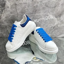 new Woman man Fashion quality Casual shoes Heel leather lace-up sneaker Running Trainers Letters Flat Printed sneakers2023