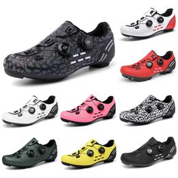 2023 cycling shoes men women Black Red White Navy Green Grey Yellow Pink mens trainers outdoor sports sneakers