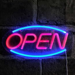 LED Neon Sign USB Open Neon Sign Light LED Neon Lamps Hanging Decor Romantic Atmosphere Light for Home Business Bar Club Decorative R230613
