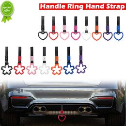 New Tsurikawa Ring Car Hand Strap Loops Bumper Warning Rings Subway Hand Strap Handles Car For Car Warning And Car Tow Strap