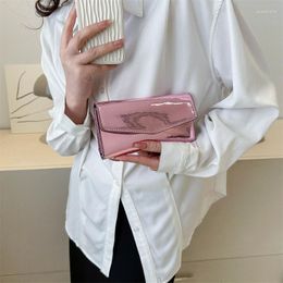 Wallets Fashion Women Long Patent Leather Purses Female Handbags Coin Purse Cards Holder ID Foldable Wallet Lady Clutch