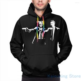 Men's Hoodies Mens Sweatshirt For Women Funny Schopenhauer And Nietzsche Fun Philosophy Print Casual Hoodie Streatwear