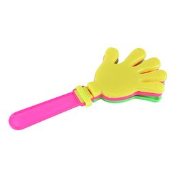 Hand Clappers Toy Bulk Plastic Noise Makers Party Favours Game Accessories Noisemakers Toys for Sporting Events Fiesta Birthday Supplies Random Colour 7.5 Inch