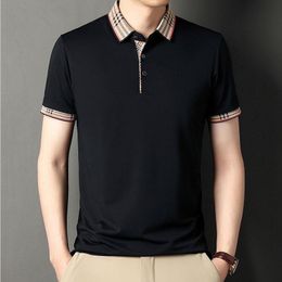 Роскошная дизайнерская мужская футболка для футболки с футболкой с коротким рукавами в лондонская рубашка с коротки