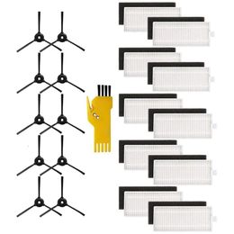 Mops 10 Philtres Side Brushes for Lefant M201 T700 M520 M571 M501B M301 Robot Vacuum Cleaner Replacement Accessories Kit 230613