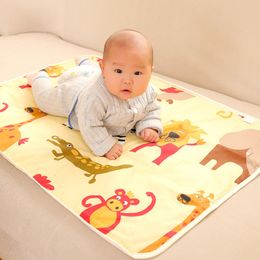 Changing Pads Covers 75*120cm Waterproof Baby Changing Mat Infants Children Portable Foldable Washable Game Mattress Cushion Reusable Diaper Pad 230613