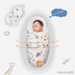Sleeping Bags old baby sleeping bag newborn envelope swaddle wrapped spring and autumn soft cotton R230718