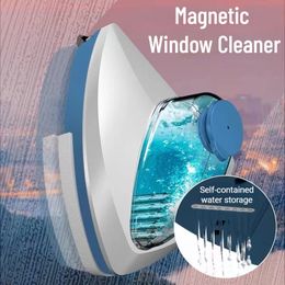 Magnetic Window Cleaners Glass Cleaning DoubleSided Automatic Water Wiper Brush Household Tools 230613