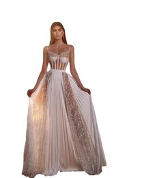 Boho Beach Wedding Dresses Lace Bridal Gowns Sexy Spaghetti Neck African Vestidos robes de soiree for Bride