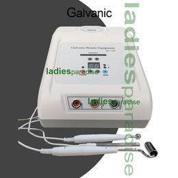 Face Massager Galvanic Microcurrent Firming Iontophoresis Antiaging Wrinkle Removal Electroporator Machine for Beauty Care 230613