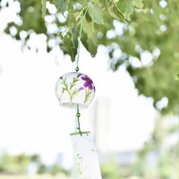 Garden Decorations Wind Bells New Handmade Glass Wind Chime Birthday Gift Gift Home Decors Wind Chimes Style Bookmark