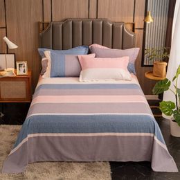 Mattress Pad 100 cotton matte bed sheet single naked sleeping double dormitory bedspread for men and women 230613