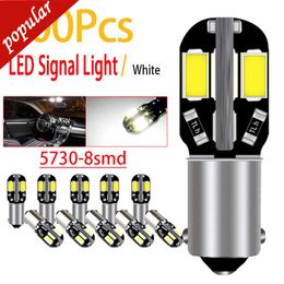 New 200PCS T4W Bs9s LED Clearance Bulbs Auto Interior Dome Parking Door Luggage Compartment Lights Reading Signal Trunk Lamps Canbus