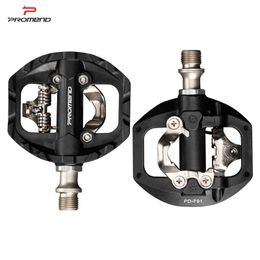 Bike Pedals MTB Selflocking Pedal Nylon DU3 Peilin Bearing Mountain XC Clipless SPD Bicycle Inc Cleats Parts 230614