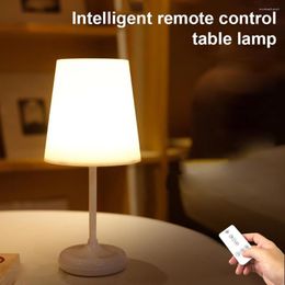 Table Lamps 1.5w Led Lamp Wireless Remote Control Rechargeable Bedroom Bedside Touch Contral Night Light