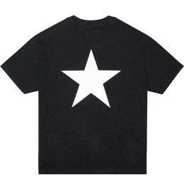 2023new Famous Mens T Shirts Summer T Shirt Pentagram Printed Streetwear Fashion Men Women Hip Hop Short Sleeve Tees Size S-XXL