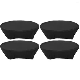 Storage Bags 4 Pcs Stool Covers Round Decorative Chair Cushion Cover Bar Seat Seats