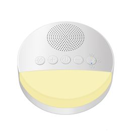 Baby Monitor Camera ABS White Noise Machine Reusable Mini Battery Powered Memory Function DC 5V Adult House Sleeping Sound Player 230613