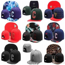 2019 Cayler & Sons C letter Unisex Fashion Classic Cotton Snapback Caps Embroidery Mens Flat Brim Baseball Cap Hip Hop Hats255l