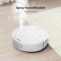 Hand Push Sweepers Sweeping Robot Four In One Household Air Purification Spray Humidification Intelligent Small Appliance Vacuum Cleaner 230613