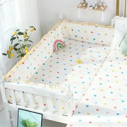 Bedding Sets Pure Cotton Child Anticollision Bed Surround Removable Washable Baby Kit All Season Universal Stitching 230613