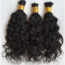 Hair Bulks Short Brazilian Loose Wave Hair Bulk 13PcsLot Wet and Wavy Human Hair Bulk For Braiding No Weft Braids Extensions Bundles 230613