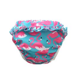 Cloth Diapers Unisex Baby Cloth Diaper Cartoon Print Nappy Training Pants Water Proof Underwear Reusable Diapers Baby Clothes Swimwear Casual 230614