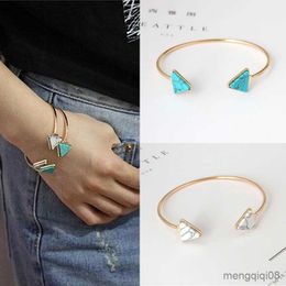 Bracelets Fashion Adjustable Geometric Open Bangles For Women Jewellery Men Girl Pulseras R230718