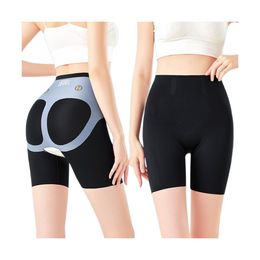 Women's high elastic waist bodycon tunic hip lifting shorts shapers SMLXLXXL