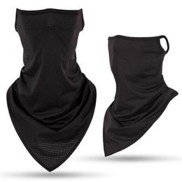 Tactical Hood Breathable Ice Silk Face Scarf Balaclava Neck Cover Outdoor Sports Windproof Dust Bandana Bike Cycling Motorcycle Sk255a