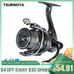 Baitcasting Reels TSURINOYA 187g Ultra light Spinning Fishing Reel RANGER 2000S 2500S 3000S Shallow Spool Long Casting Sea Pike Bass Wheel 230613