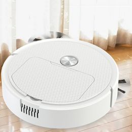 Hand Push Sweepers Multifunctional Robot Vacuum Cleaner 3 IN 1 USB Rechargeable Smart Sweeping Automatic Sweeper 230613