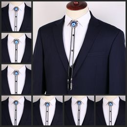 Bow Ties Retro Twelve Constellation Bolo Tie Men's Shirt Collar Necklace Bowtie Necktie Luxulry Jewellery Gifts Accessories Gift