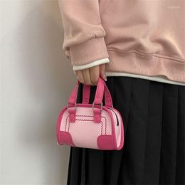 Evening Bags Vintage Women's Small Shoulder Bag Pink Girls Handheld Corssbody Cute Handbags Female Lipstick Headphones Messenger