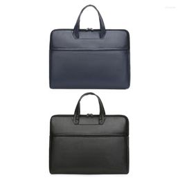 Briefcases Tote Laptop Bag With Handles Zippers Waterproof Dustproof Organise For Notebook Computer Sleeve Handbag