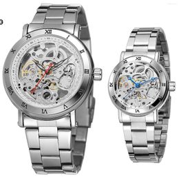 Wristwatches Forsining Men Watch Luxury Automatic Mechanical Skeleton Clock Waterproof Sports Men's Watches One Drop Relogio Masculi