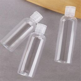 Perfume Bottle 5Pcs Portable Travel 10ml 30ml 50ml 100 ml Plastic Bottles for Sub Shampoo Cosmetic Lotion Container 230614
