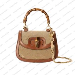 10A Ladies Fashion Casual Designe Luxury Bamboo 1947 Chain Bag Totes Handbag Crossbody Shoulder Bag Messenger Bag TOP Mirror Quality