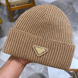 2022 Luxury Classic Designer Winter Hats style beanie hats men and women fashion universal Inverted triangular knitted Hat out48662600
