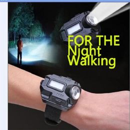 Wrist Watch Flashlight Torch Light USB Charging Wrist Model Tactical Rechargeable Flashlight37763442646