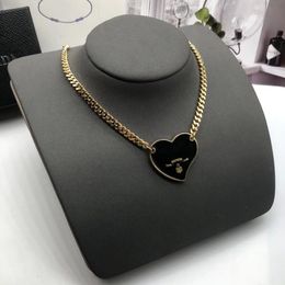 P home luxurys Sale Pendant Necklaces Fashion for Man Woman 48cm Inverted triangle designers brand Jewellery mens womens Highly Quality 12