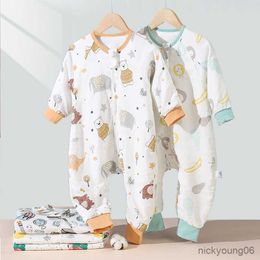 Sleeping Bags Baby Bag Pattern Toddler Cotton Pyjamas Boy Girl Infant Super Soft Breathable Cool R230614