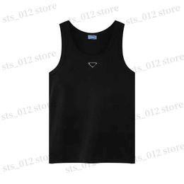 Men's T-Shirts designer T-shirt Tees Mens Tank Tops t shirts Summer Slim Fit Sports Breathable Sweat-absorbing Black Underwear Bottom Top Fashion Mens Clothing T240326