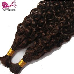 Hair Bulks EAYON Brazilian Body Wave Bulk Human Hair For Braiding 123 Bundle 8 to 28Inch Natural Colour Hair Extensions 230613