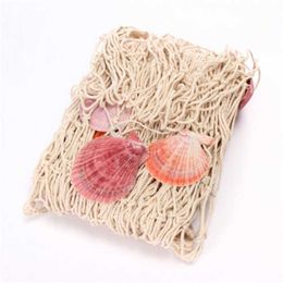 Garden Decorations Fishing Net Sea Shell Hanging Home Wall Decoration Ocean Theme Home Decor