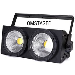 2X100W 2in1 Warm White Cold White LED COB Blinder PAR Light DMX 512 Stage Lighting for DJ Stage KTV