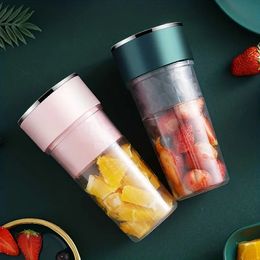 1pc 350ml Mini Usb Portable Juice Extractorruit Juicer Electric Smoothie ShakeAutomatic Blender For Home Travel