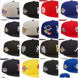 31 Colours Mens Baseball Fitted Hats Classic Royal Blue Angeles